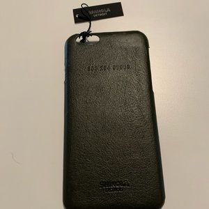 Shinola Leather iPhone 6 Case Spruce NWT